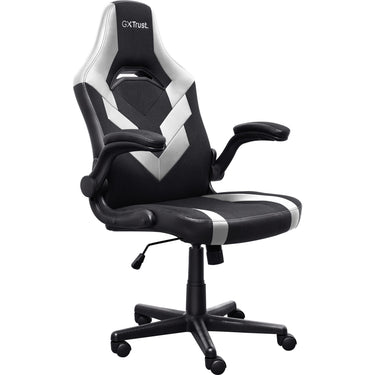Trust gxt 703w riye gamingstoel (zwart wit)