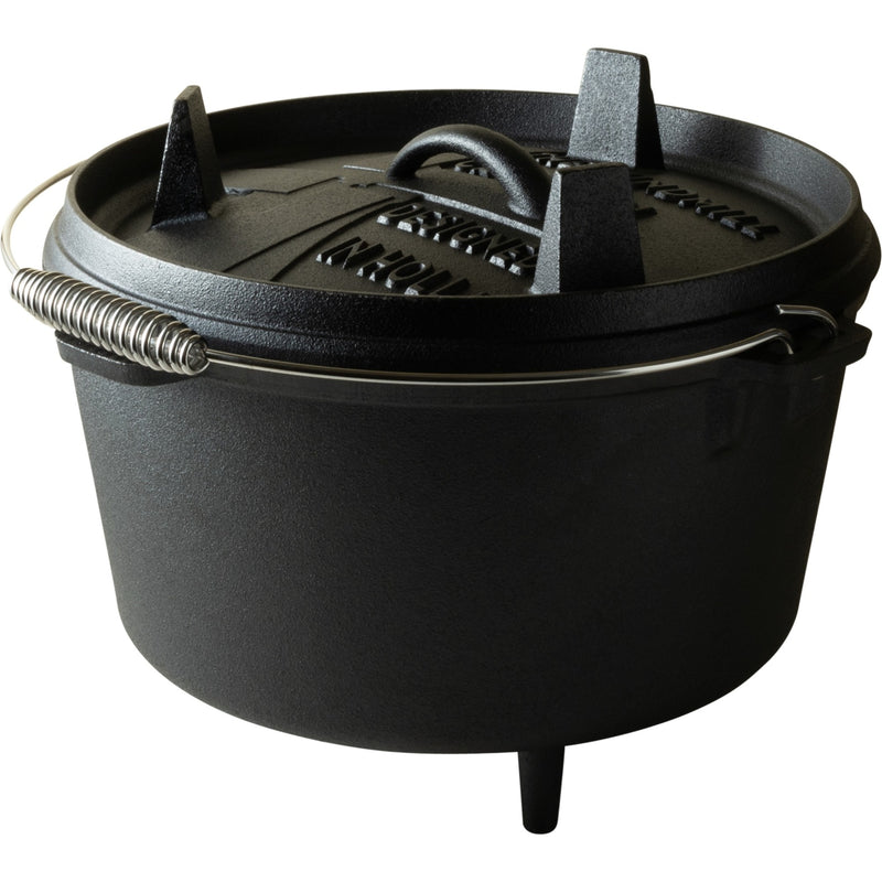 Afbeelding laden in galerijviewer, The windmill dutch oven 9 qt kookpan (zwart, ø 31.5 cm | 8.5 liter)
