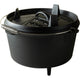 The windmill dutch oven 9 qt kookpan (zwart, ø 31.5 cm | 8.5 liter)
