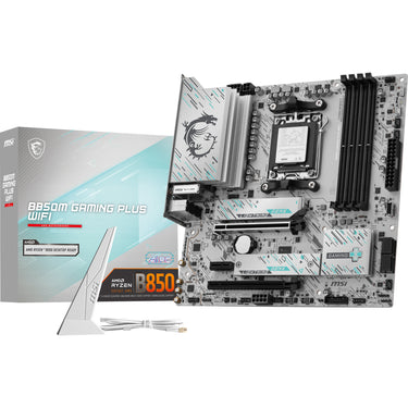 Msi b850m gaming plus wifi socket am5 moederbord (raid, 5gb-lan, wi-fi 7, bt, sound, µatx)