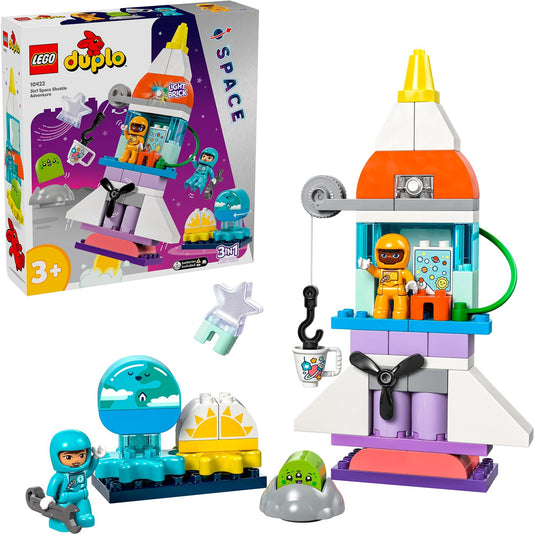 Lego duplo - 3-in-1 ruimteavontuur constructiespeelgoed (10422)