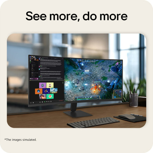 Lg ultrawide 34u601b-b 34 curved monitor (zwart, hdmi, displayport, amd freesync, 120 hz)