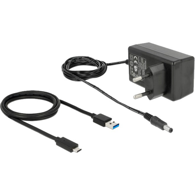 Load image into Gallery viewer, Delock externe usb 3.2 gen 2 4 port hub 10gbps usb-hub (zwart)
