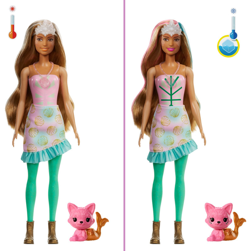 Load image into Gallery viewer, Barbie color reveal - fantasy fashion zeemeermin pop
