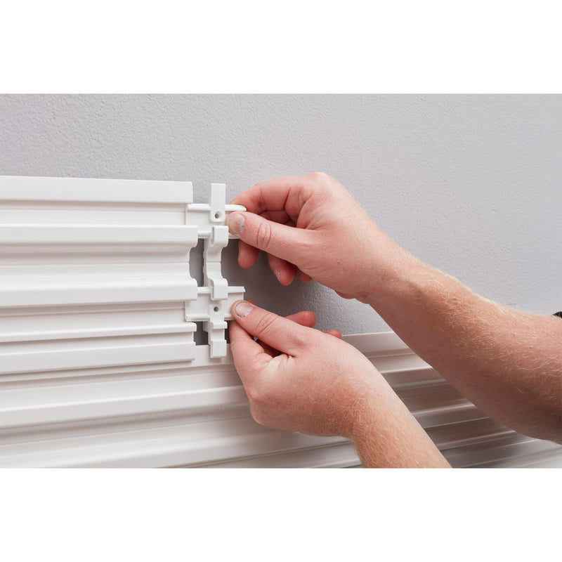 Load image into Gallery viewer, Stanley track wall - connector, 4 stuks koppeling

