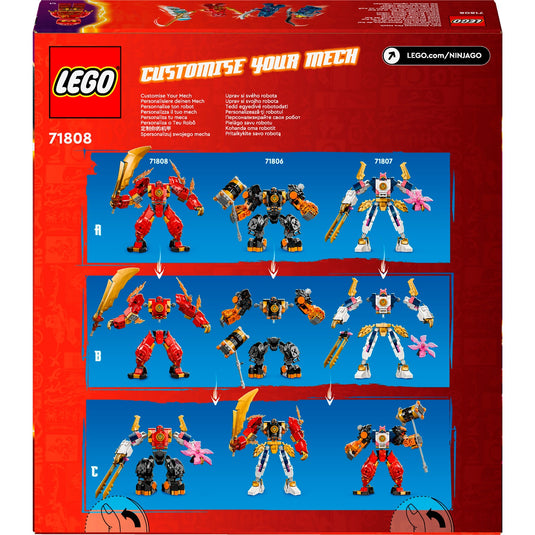 Lego ninjago 71808 kais elementaire vuurmecha