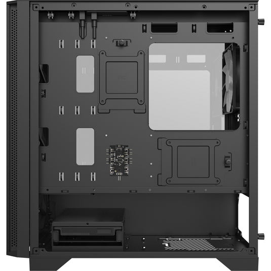 Montech air 100 argb mini tower behuizing (zwart | 3x usb-a | tempered glass)