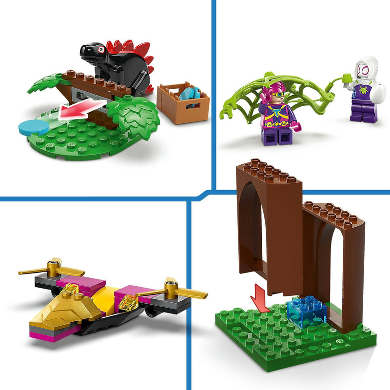 Load image into Gallery viewer, Lego spidey 11200 spidey en gobby's raptorstrijd bij de boomhut
