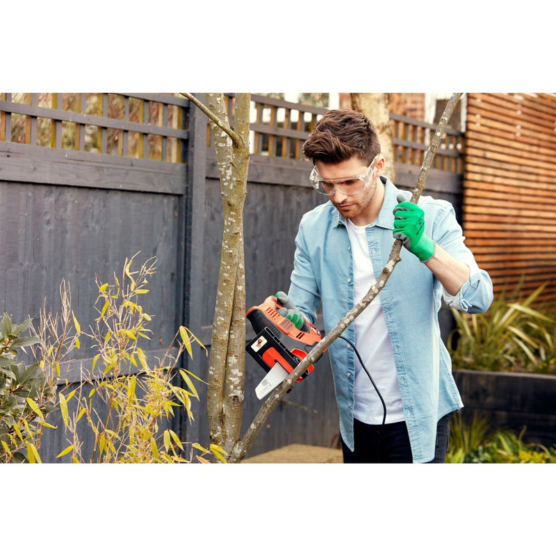 Load image into Gallery viewer, Black+decker 500w scorpion multizaag met autoselect technologie rs890k-qs reciprozaag (oranje zwart)
