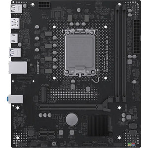 Maxsun ms-challenger h810m-r socket 1851 moederbord (zwart, gb-lan, sound, µatx)