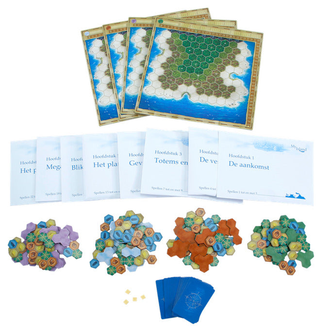 Load image into Gallery viewer, 999games 999 games my island bordspel (nederlands, 2 - 4 spelers, 30 minuten, vanaf 10 jaar)
