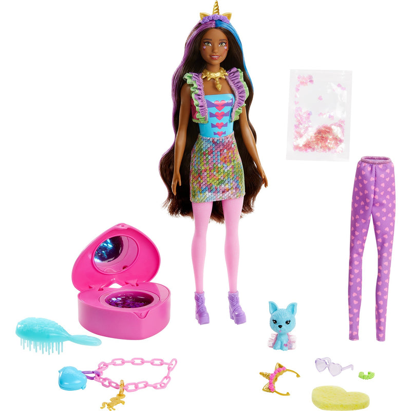 Load image into Gallery viewer, Barbie color reveal - fantasy fashion eenhoorn pop
