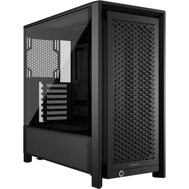 Corsair frame 4000d midi tower behuizing (zwart | 2x usb-a | 1x usb-c | tempered glass)