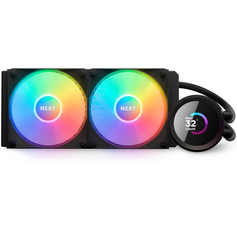 Load image into Gallery viewer, Nzxt kraken 240 rgb waterkoeling (zwart)
