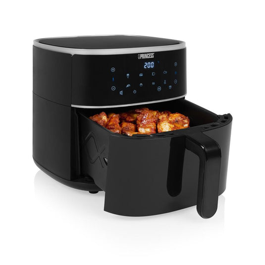 Princess digitale airfryer 6l heteluchtfriteuse (zwart, 6 liter)