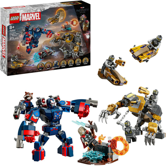 Lego marvel - avengers: endgame thor vs. chitauri constructiespeelgoed (76322)