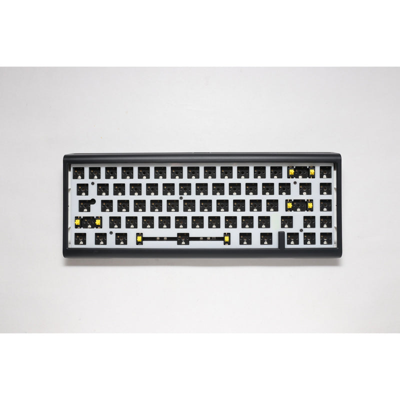 Load image into Gallery viewer, Ducky projectd tinker 65 met qmk via, toetsenbord (zwart wit, us lay-out, barebone. rgb led, hot-swappable, gasket mount, 65%)
