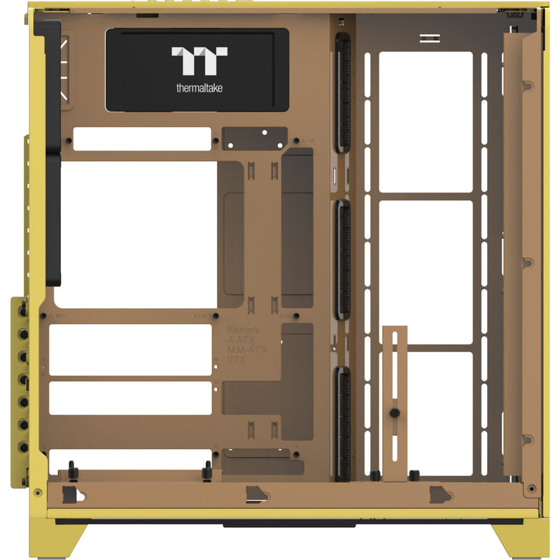 Load image into Gallery viewer, Thermaltake view 390 air butter caramel midi tower behuizing (geel | 2x usb-a | 1x usb-c | tempered glass)
