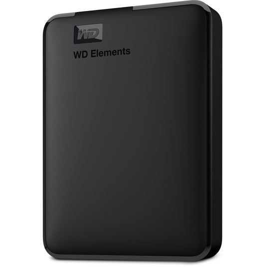 Wd elements portable 4 tb externe harde schijf (zwart, bu6y0040bbk-wesn, micro-usb-b 3.2 (5 gbit s))