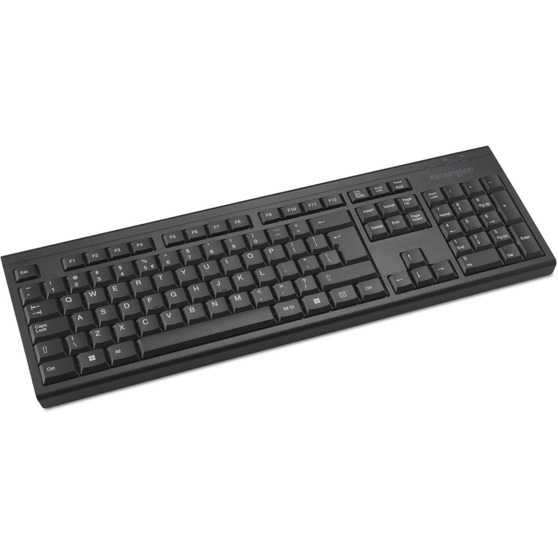 Load image into Gallery viewer, Kensington kb150 eq wireless keyboard (zwart, us lay-out (qwerty), membraan, 100%)
