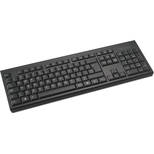 Kensington kb150 eq wireless keyboard (zwart, us lay-out (qwerty), membraan, 100%)
