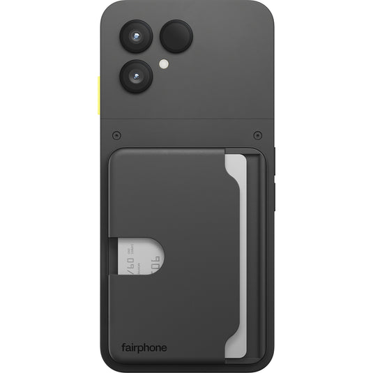Fairphone (gen. 6) pashouder kaarthouder (zwart)