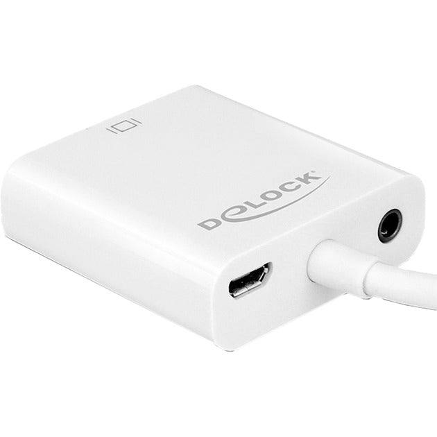 Load image into Gallery viewer, Delock micro-hdmi naar vga adapter (wit)
