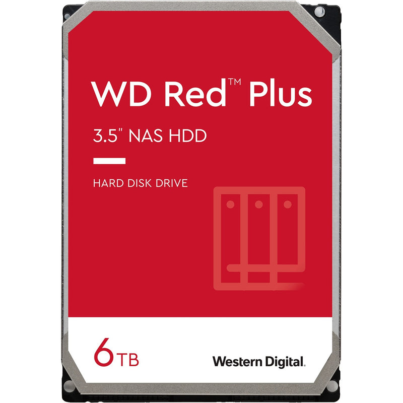 Load image into Gallery viewer, Wd red plus 6 tb harde schijf (60efpx, sata 600, 24 7, af)
