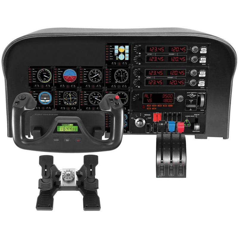 Load image into Gallery viewer, Logitech g saitek pro flight yoke gaming yoke (pc, mac)
