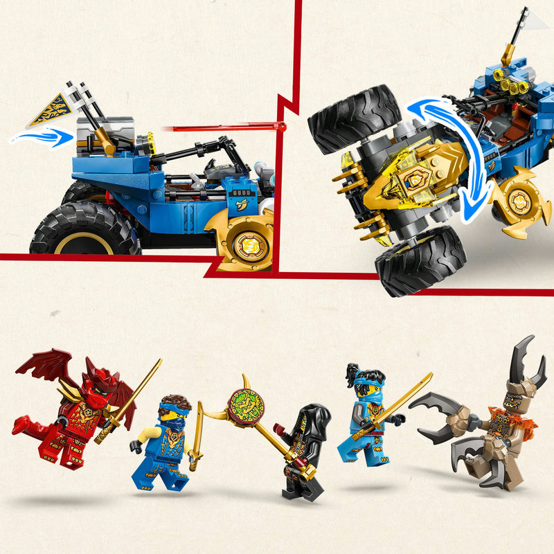 Load image into Gallery viewer, Lego ninjago - jay's transformerende auto constructiespeelgoed (71856)
