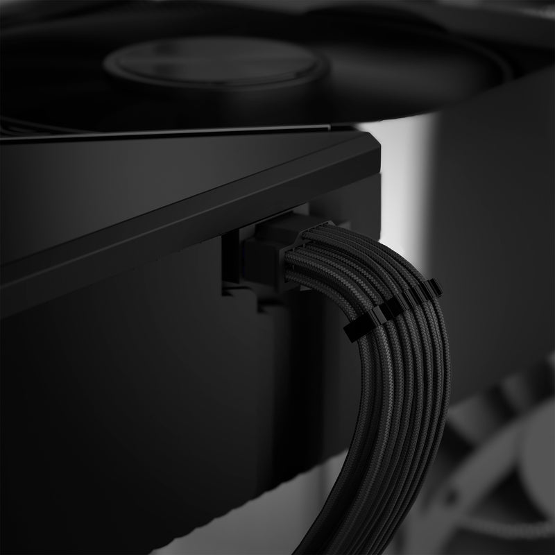 Load image into Gallery viewer, Nzxt c750 gold core modulaire 750 watt voeding (zwart, 1x 12v-2x6, 2x pcie)

