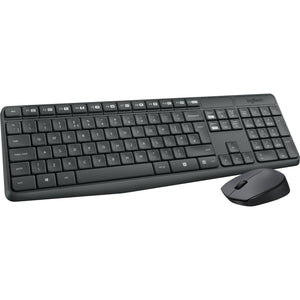 Ty toetsenbord en muis logitech mk235 qwer grijs