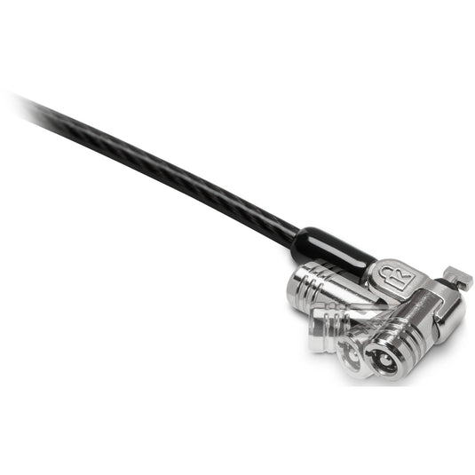 Kensington microsaver 2.0 keyed lock beveiliging (zwart)
