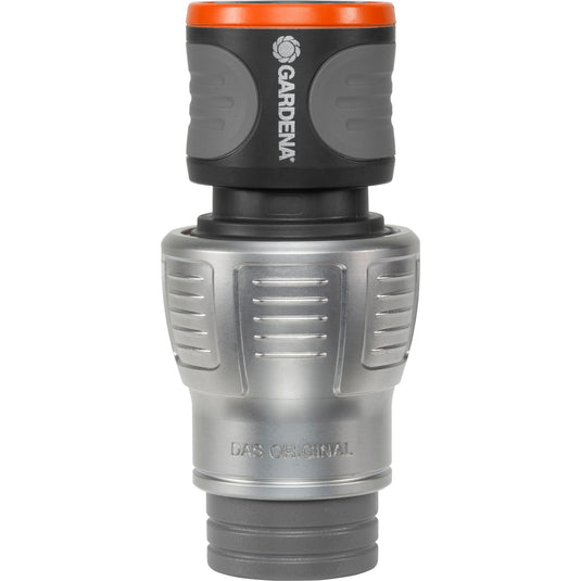 Gardena premium slangstuk 19 mm (3 4 ) (grijs zilver, 18256-20)