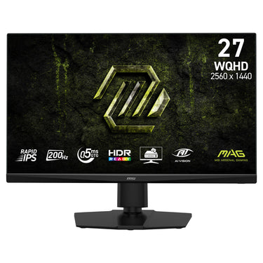 Msi mag 272qpf e20 27 gaming monitor (zwart, 2x hdmi, displayport, 200 hz)
