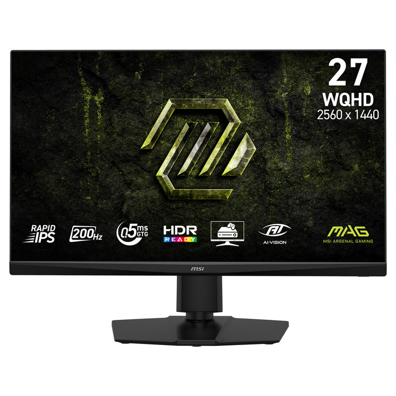 Load image into Gallery viewer, Msi mag 272qpf e20 27 gaming monitor (zwart, 2x hdmi, displayport, 200 hz)
