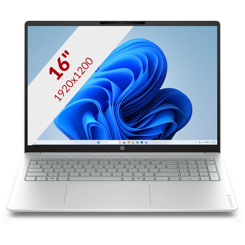 Load image into Gallery viewer, Hp omnibook 3 16-by0058ndx 16 laptop (zilver grijs | ryzen 5 7520u | radeon 610m | 8 gb | 512 gb ssd)
