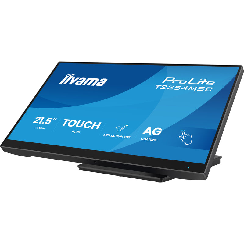 Load image into Gallery viewer, Iiyama prolite t2254msc-b2ag 21.5 touchscreen monitor (zwart, hdmi, displayport, vga, 2x usb-a, usb-b)

