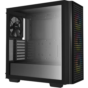 Deepcool cg540 midi tower behuizing (zwart | 2x usb-a | window)