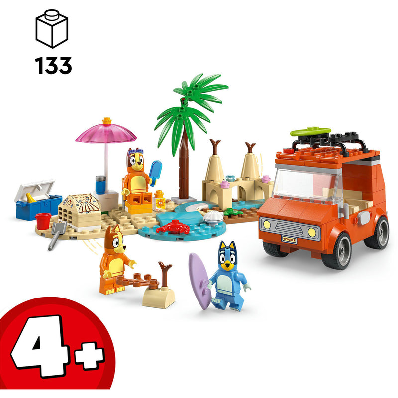 Load image into Gallery viewer, Lego bluey - bluey's autorit naar het strand constructiespeelgoed (11202)
