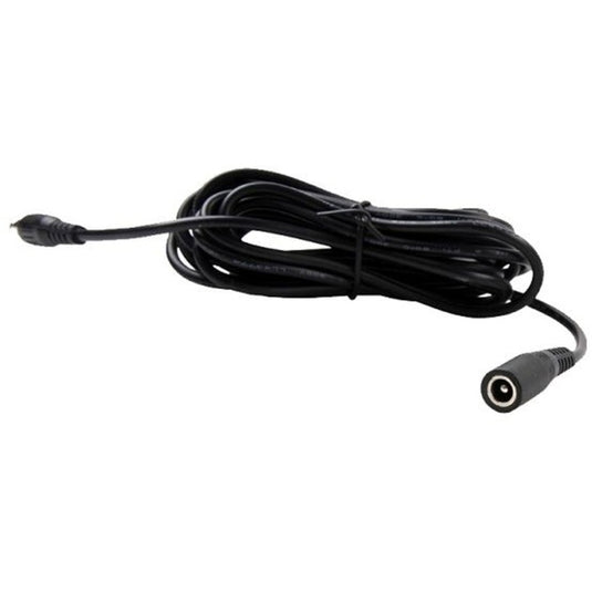 Foscam voeding verlengkabel (zwart, 12 meter, 12v, stekker 5.5 x 2,1 mm)