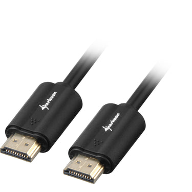 Sharkoon hdmi 2.0 kabel (zwart, 7,5 meter, 4k)