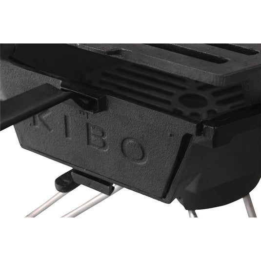 The windmill kibo grill model 3.0 houtskoolbarbecue (zwart)