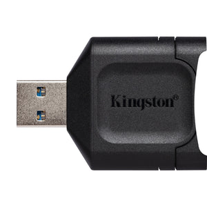 Kingston mobilelite plus sd reader kaartlezer (zwart, usb 3.2 gen 1)