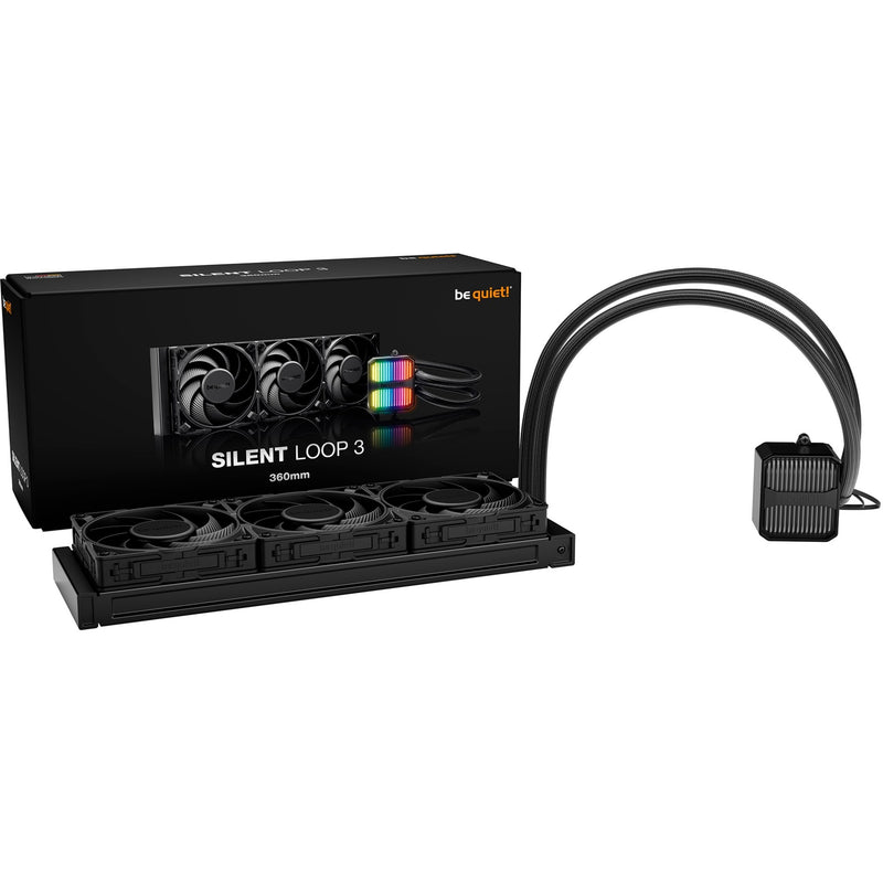 Load image into Gallery viewer, Be quiet! silent loop 3 360 waterkoeling (zwart, 4-pin pwm)
