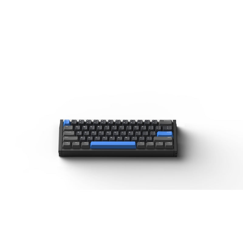 Afbeelding laden in galerijviewer, Iqunix ez60 magnetic switch gaming he keyboard (zwart, us lay-out (qwerty), gateron magnetic jade gaming, 60%, rgb, double shot pbt keycaps)
