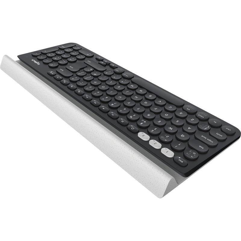 Load image into Gallery viewer, Logitech k780 multi device draadloos toetsenbord (eu lay-out (qwerty), bluetooth)
