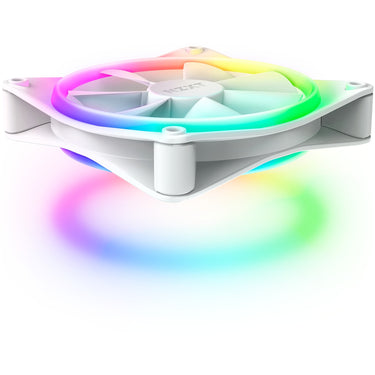 Nzxt f120 rgb duo case fans (wit, 3 stuks, 120 x 120 x 25 mm, pwm, incl. controller)