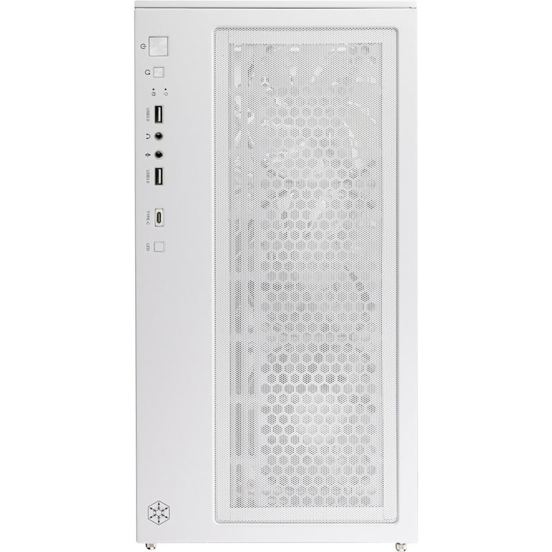 Load image into Gallery viewer, Silverstone lucid 05 mini tower behuizing (wit | 2x usb-a | 1x usb-c | rgb | tempered glass)
