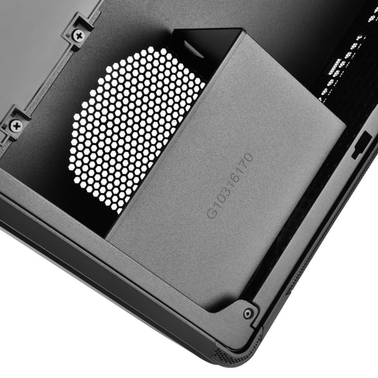 Silverstone sst-ftz01b-e desktop behuizing (zwart | 2x usb-a)